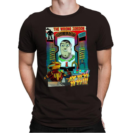The Wrong Mentor - Mens Premium T-Shirts RIPT Apparel Small / Dark Chocolate