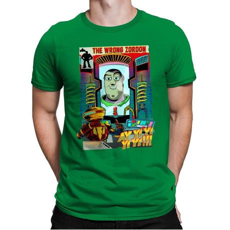 The Wrong Mentor - Mens Premium T-Shirts RIPT Apparel Small / Kelly Green