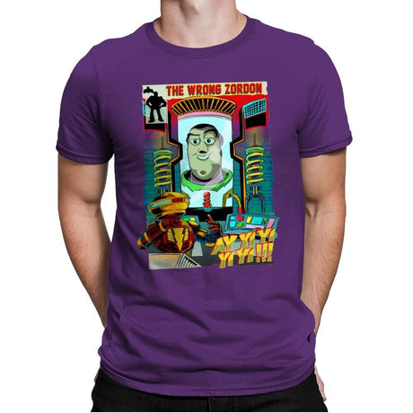 The Wrong Mentor - Mens Premium T-Shirts RIPT Apparel Small / Purple Rush