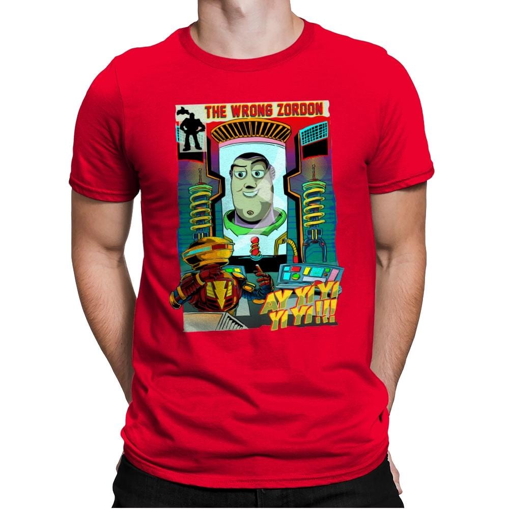 The Wrong Mentor - Mens Premium T-Shirts RIPT Apparel Small / Red