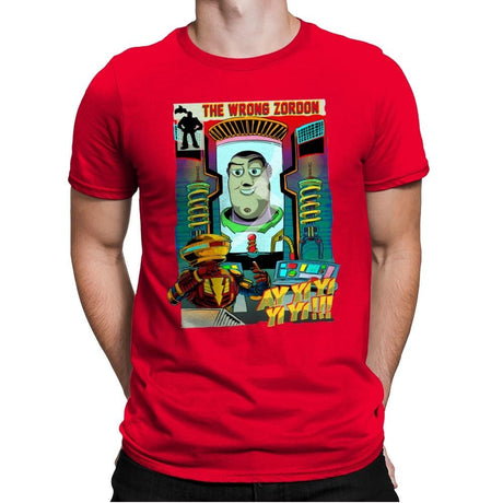The Wrong Mentor - Mens Premium T-Shirts RIPT Apparel Small / Red