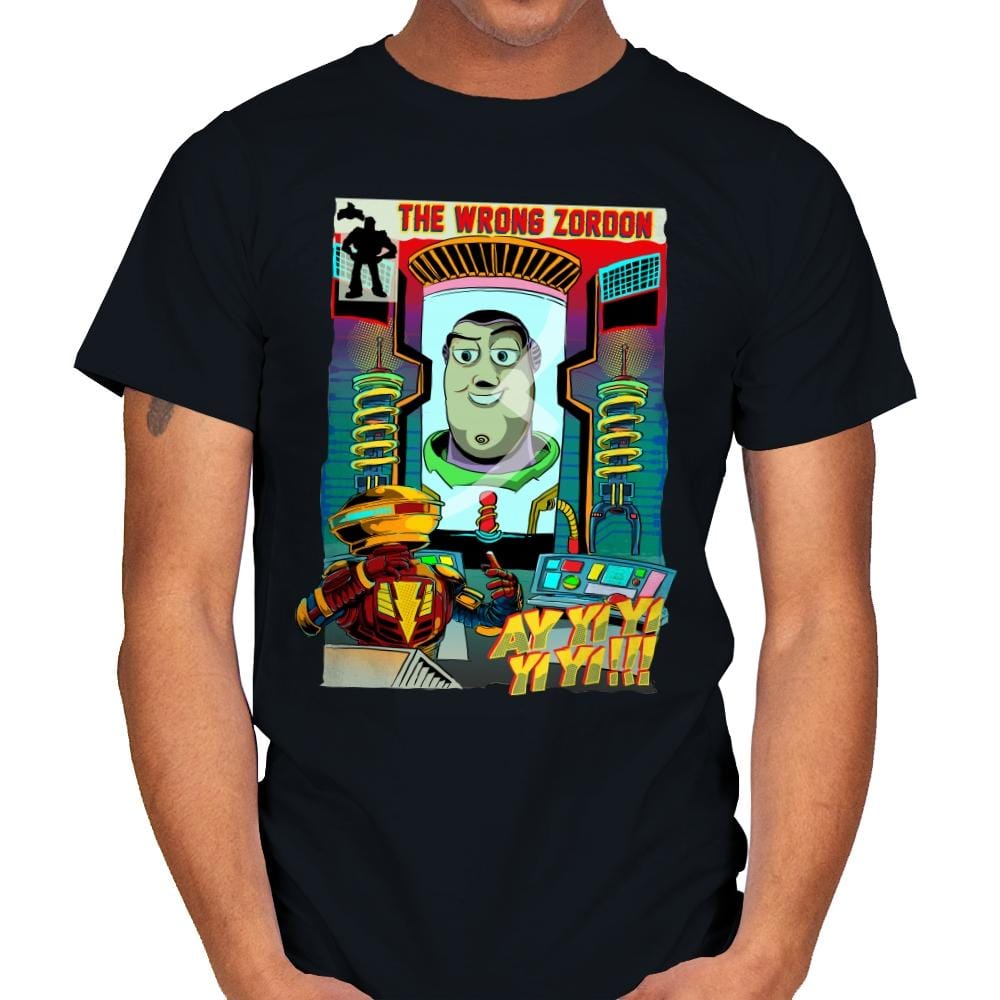 The Wrong Mentor - Mens T-Shirts RIPT Apparel Small / Black