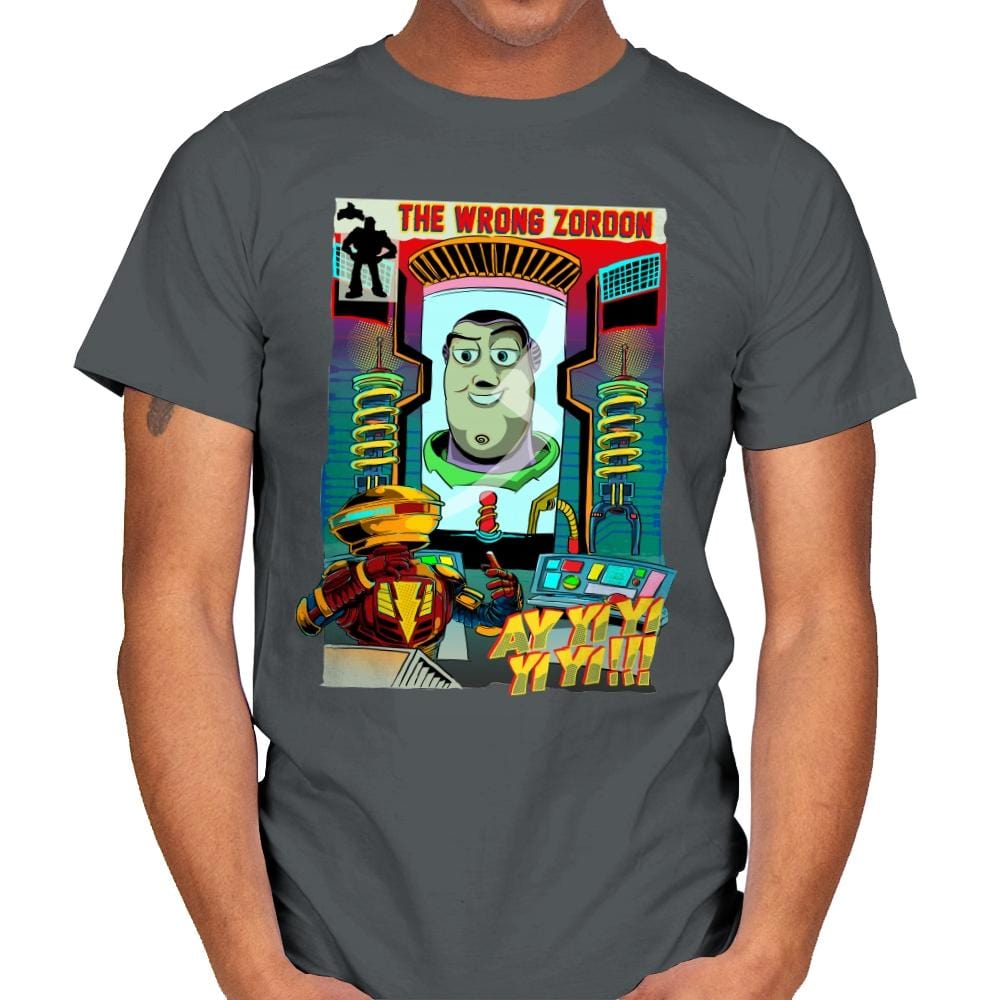 The Wrong Mentor - Mens T-Shirts RIPT Apparel Small / Charcoal