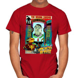 The Wrong Mentor - Mens T-Shirts RIPT Apparel Small / Red