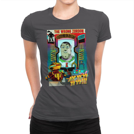 The Wrong Mentor - Womens Premium T-Shirts RIPT Apparel Small / Heavy Metal