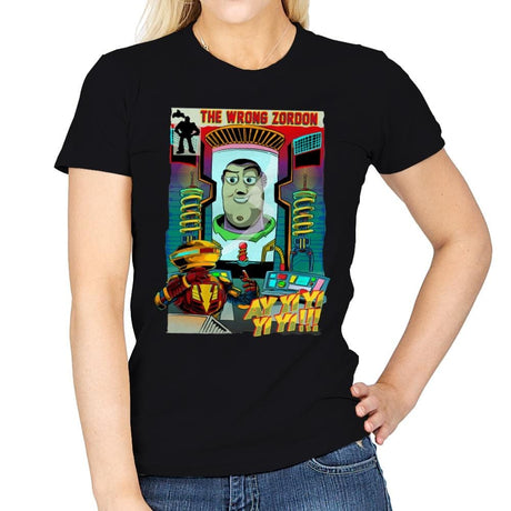 The Wrong Mentor - Womens T-Shirts RIPT Apparel Small / Black