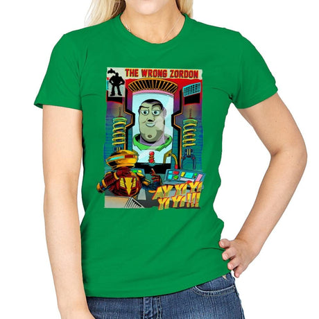 The Wrong Mentor - Womens T-Shirts RIPT Apparel Small / Irish Green