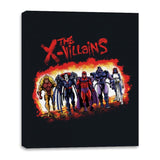 The X-Villains - Canvas Wraps Canvas Wraps RIPT Apparel 16x20 / Black