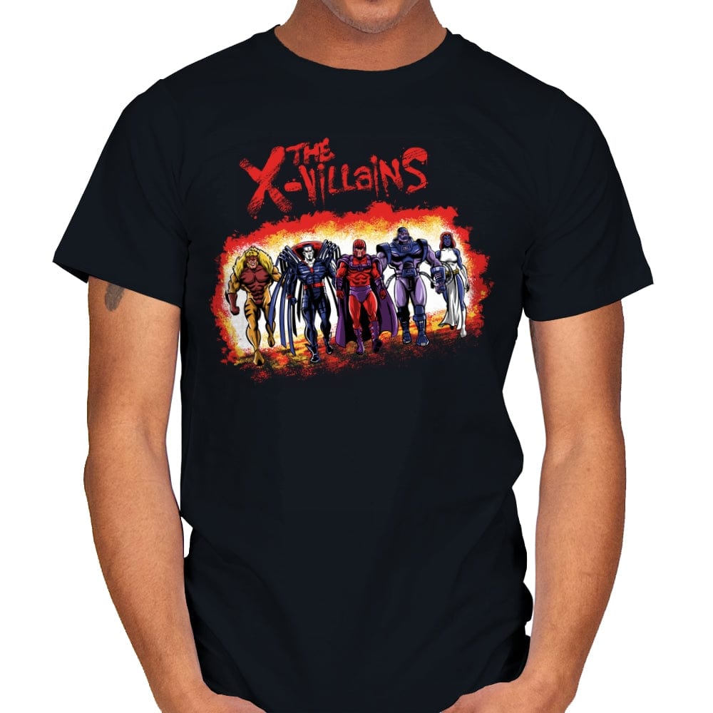 The X-Villains - Mens T-Shirts RIPT Apparel Small / Black