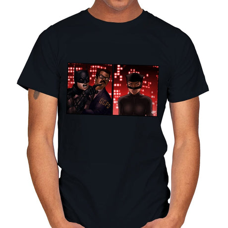 The Yelling Bat - Mens T-Shirts RIPT Apparel Small / Black