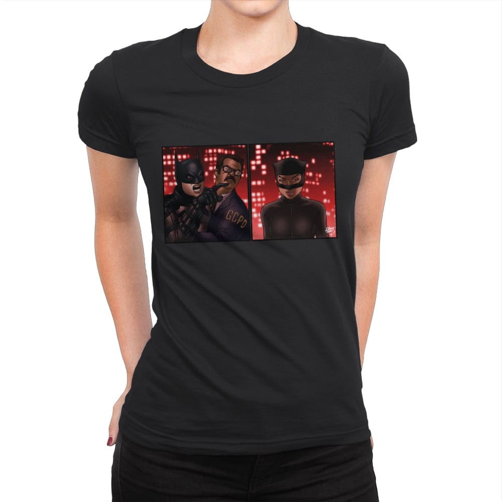 The Yelling Bat - Womens Premium T-Shirts RIPT Apparel Small / Black