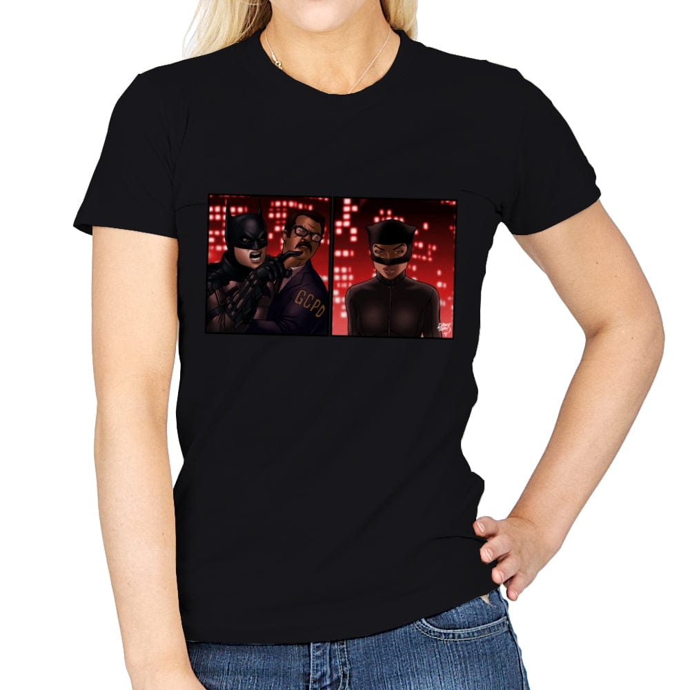 The Yelling Bat - Womens T-Shirts RIPT Apparel Small / Black