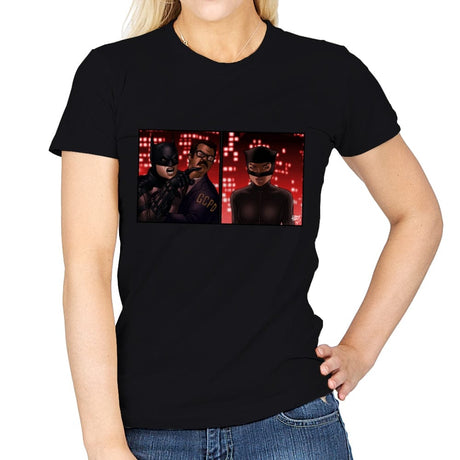 The Yelling Bat - Womens T-Shirts RIPT Apparel Small / Black