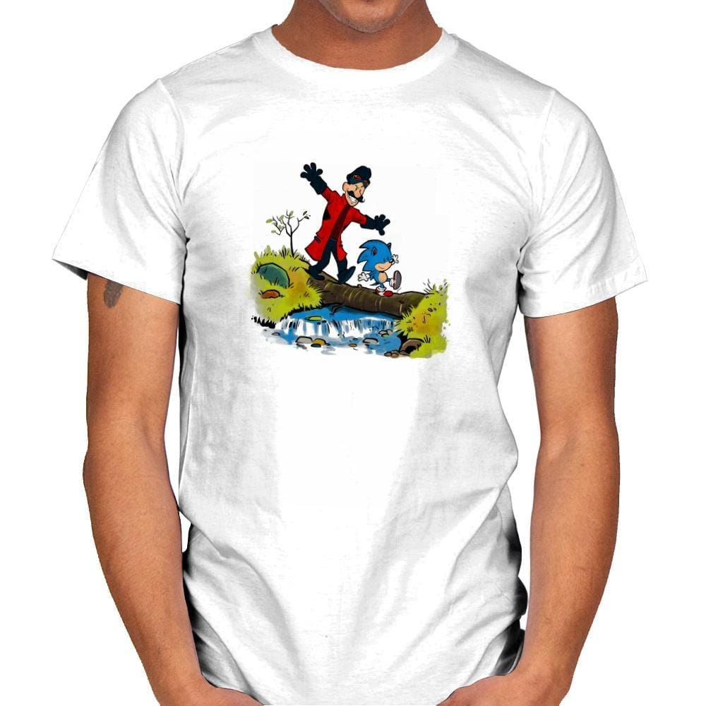 There Are Rings Everywhere - Mens T-Shirts RIPT Apparel Small / White