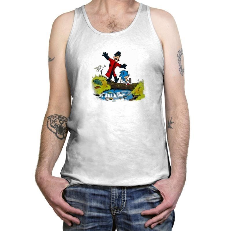 There Are Rings Everywhere - Tanktop Tanktop RIPT Apparel X-Small / White