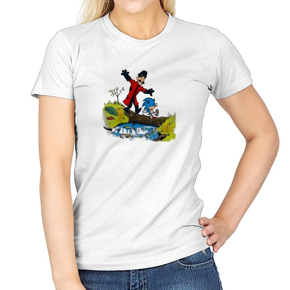 There Are Rings Everywhere - Womens T-Shirts RIPT Apparel Small / White