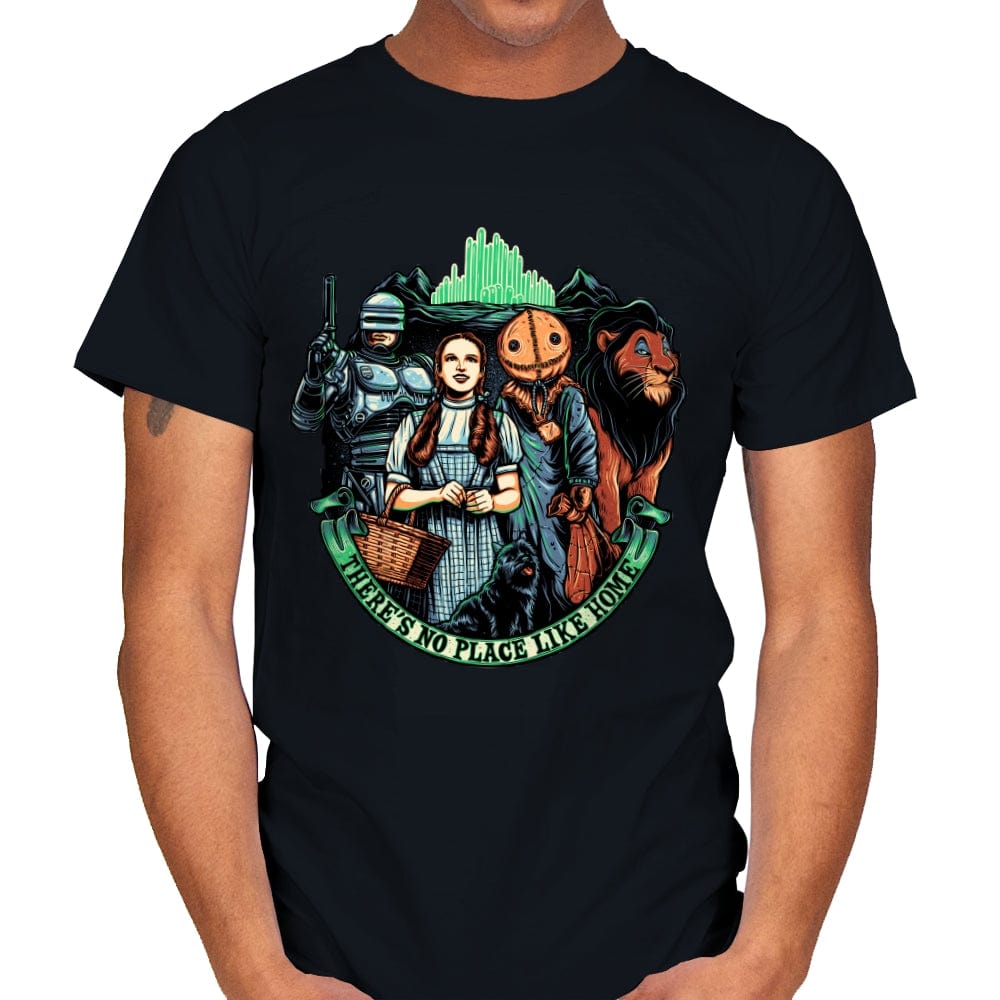 There’s No Place Like Home - Mens T-Shirts RIPT Apparel Small / Black
