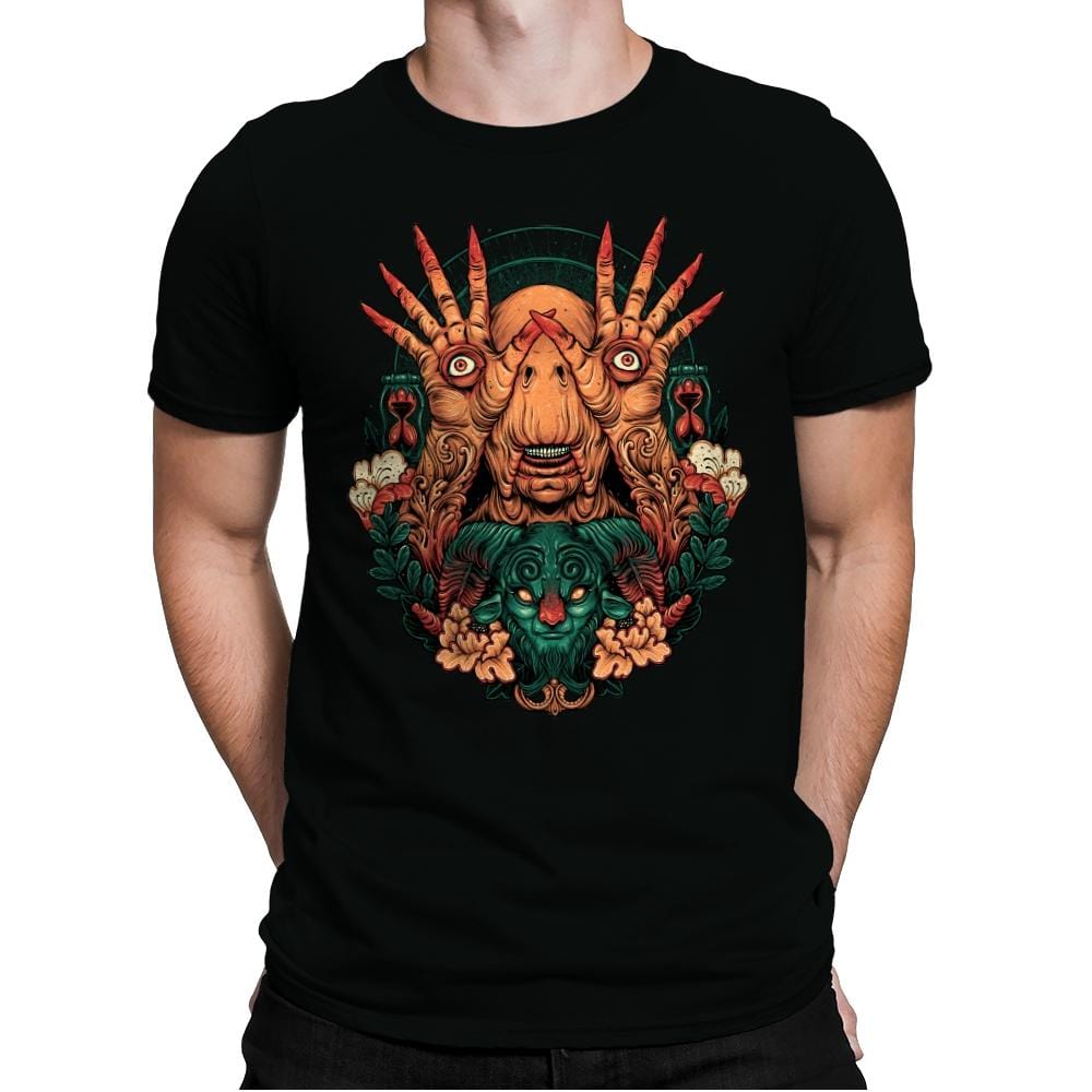 These Eyes can see - Mens Premium T-Shirts RIPT Apparel Small / Black