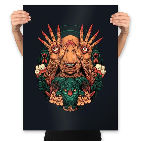 These Eyes can see - Prints Posters RIPT Apparel 18x24 / Black