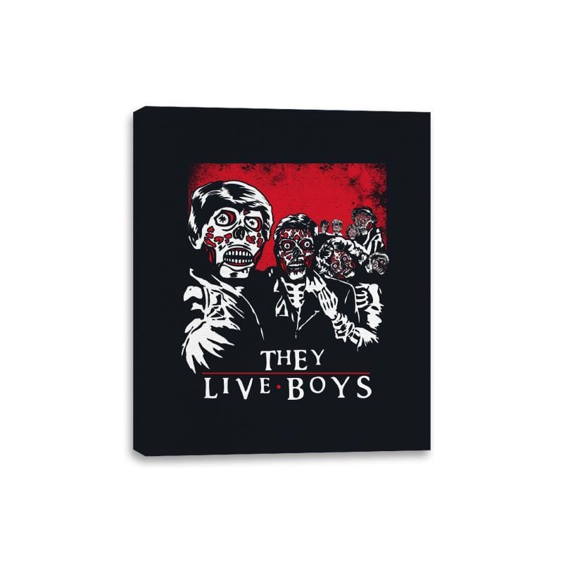 They Live Boys - Canvas Wraps Canvas Wraps RIPT Apparel 8x10 / Black