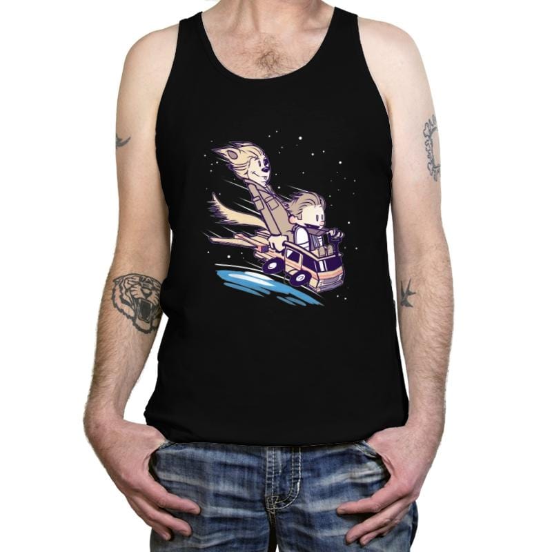 They've gone to Plaid - Tanktop Tanktop RIPT Apparel X-Small / Black