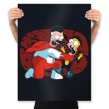 Think! You Little.. - Prints Posters RIPT Apparel 18x24 / Black