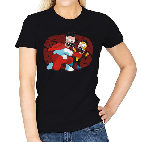 Think! You Little.. - Womens T-Shirts RIPT Apparel Small / Black