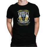 Thirsty Thorsday Exclusive - Mens Premium T-Shirts RIPT Apparel Small / Black