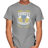 Thirsty Thorsday Exclusive - Mens T-Shirts RIPT Apparel Small / Sport Grey