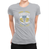 Thirsty Thorsday Exclusive - Womens Premium T-Shirts RIPT Apparel Small / Heather Grey