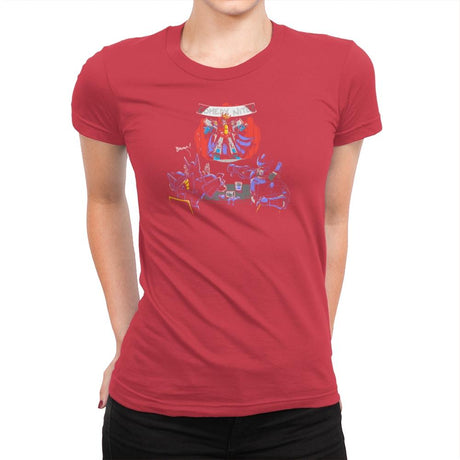 This is Bad Comedy - 80s Blaarg - Womens Premium T-Shirts RIPT Apparel Small / Red