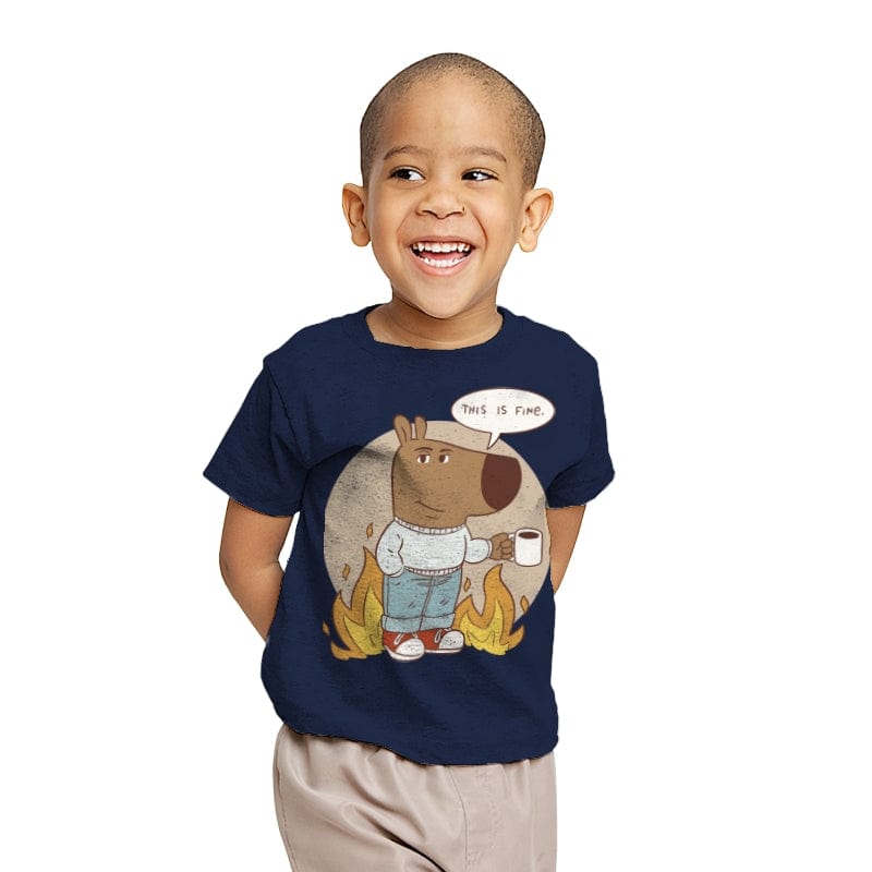 This is Chill - Youth T-Shirts RIPT Apparel X-small / Navy