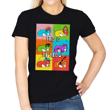 This Is Me Meow - Womens T-Shirts RIPT Apparel Small / Black