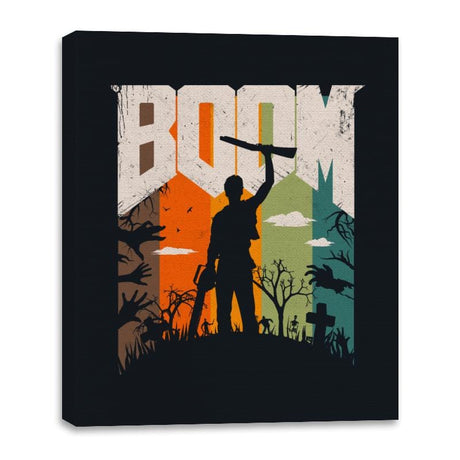 This is my Boomstick - Canvas Wraps Canvas Wraps RIPT Apparel 16x20 / Black
