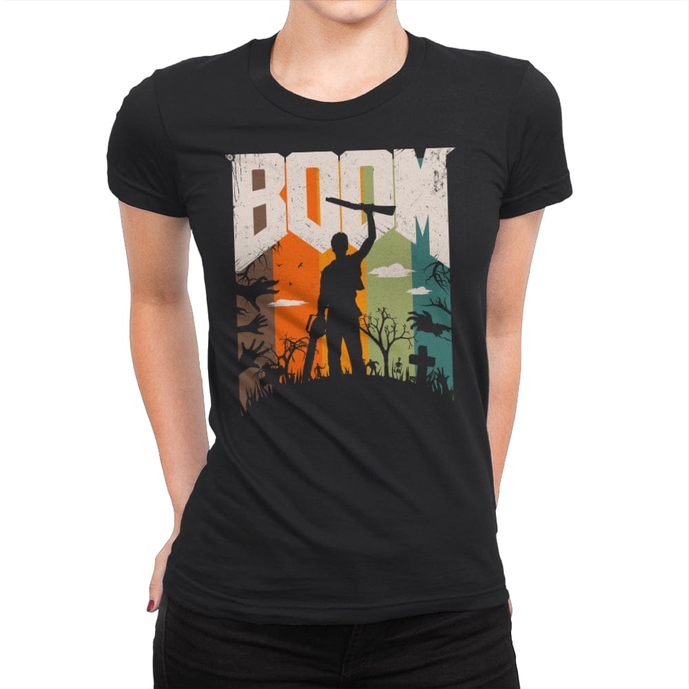 This is my Boomstick - Womens Premium T-Shirts RIPT Apparel Small / Black