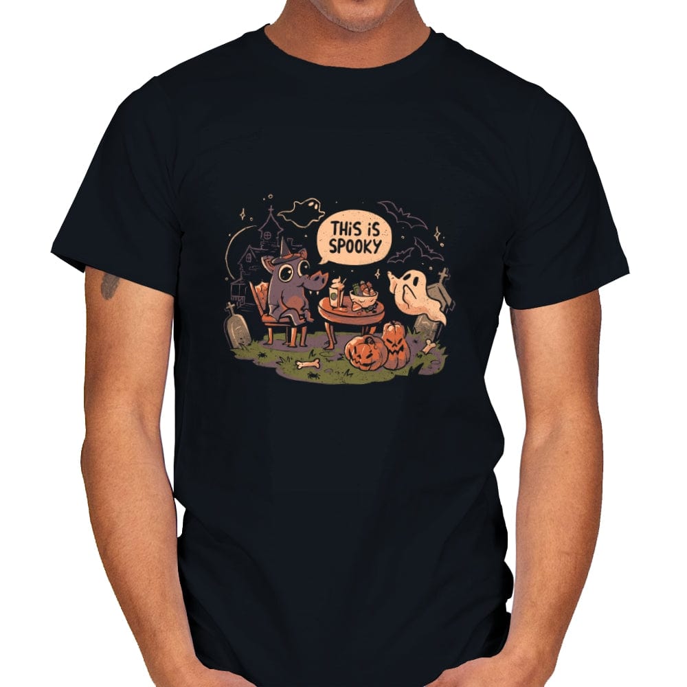 This is Spooky - Mens T-Shirts RIPT Apparel Small / Black