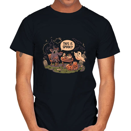 This is Spooky - Mens T-Shirts RIPT Apparel Small / Black