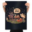 This is Spooky - Prints Posters RIPT Apparel 18x24 / Black