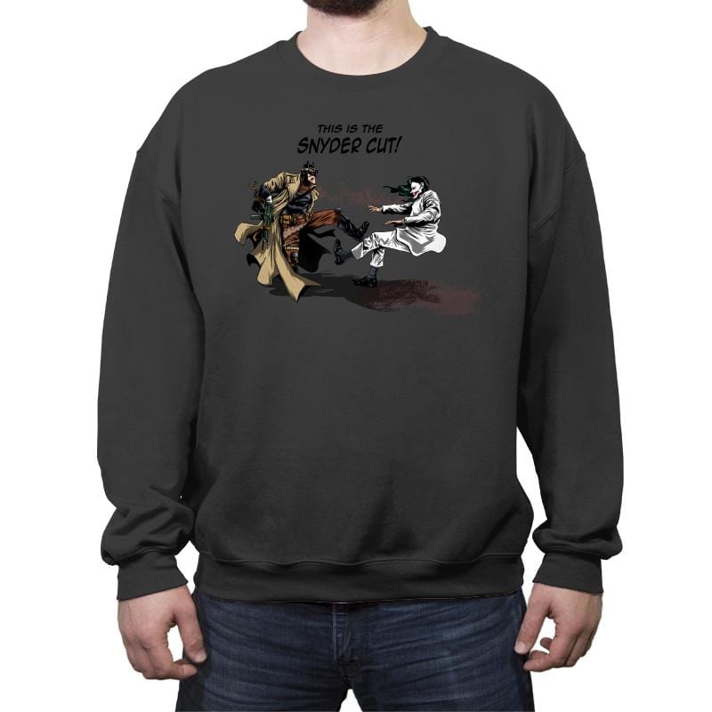 This is The Cut! - Crew Neck Sweatshirt Crew Neck Sweatshirt RIPT Apparel Small / Charcoal