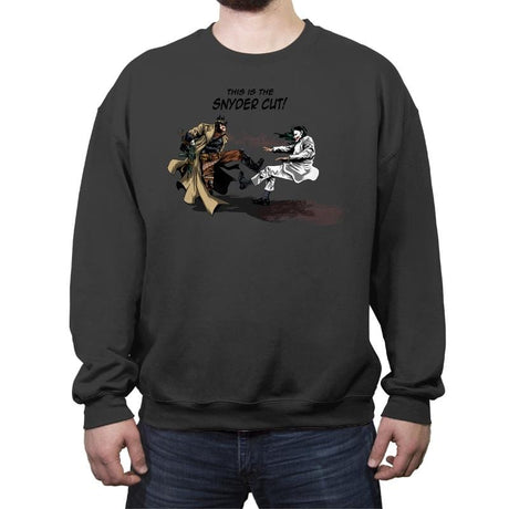 This is The Cut! - Crew Neck Sweatshirt Crew Neck Sweatshirt RIPT Apparel Small / Charcoal