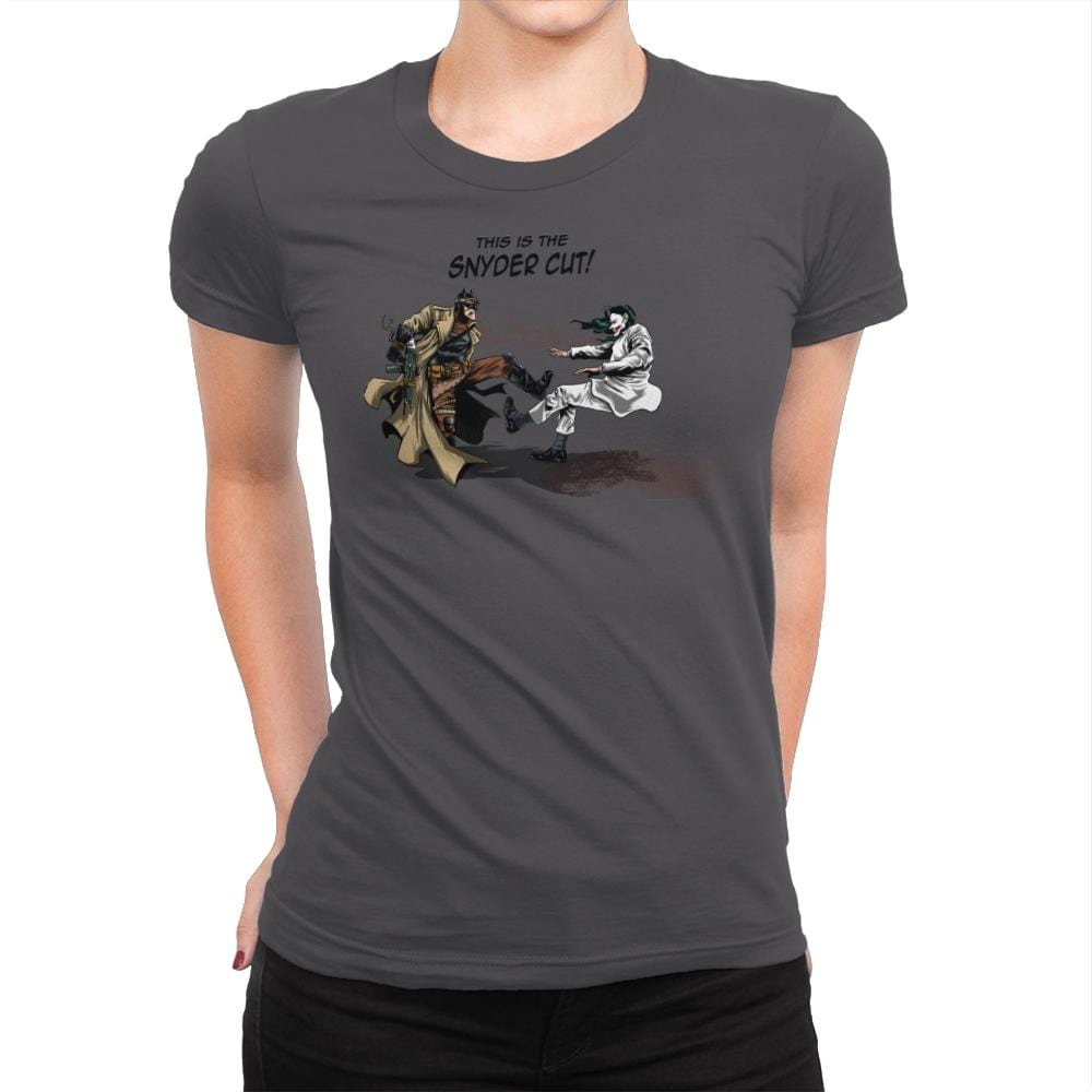 This is The Cut! - Womens Premium T-Shirts RIPT Apparel Small / Heavy Metal