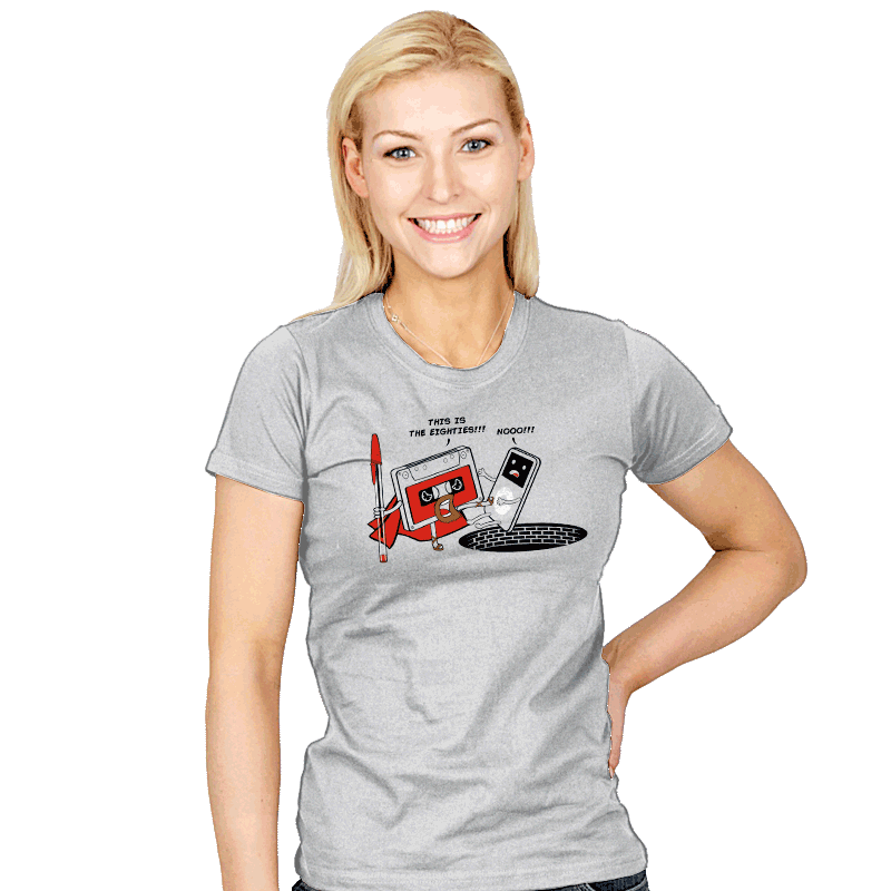 This is the Eighties! - Womens T-Shirts RIPT Apparel