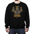 This is the Gym - Crew Neck Sweatshirt Crew Neck Sweatshirt RIPT Apparel Small / Black