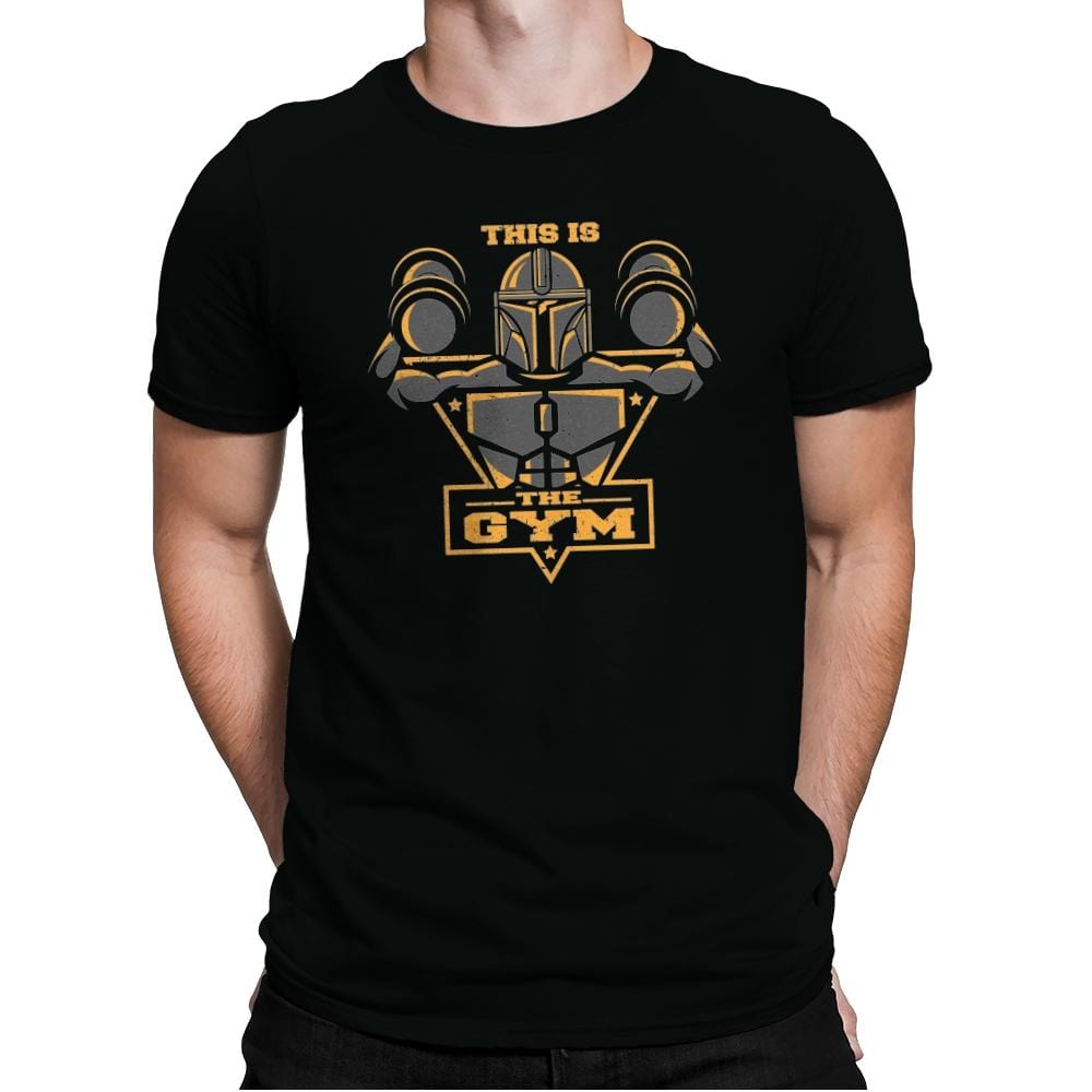 This is the Gym - Mens Premium T-Shirts RIPT Apparel Small / Black