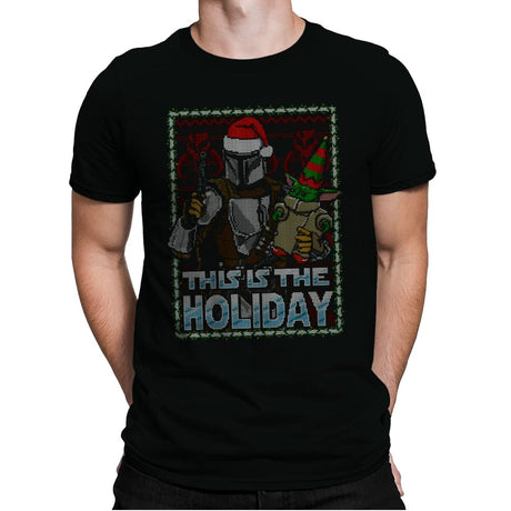 This is the Holiday - Mens Premium T-Shirts RIPT Apparel Small / Black