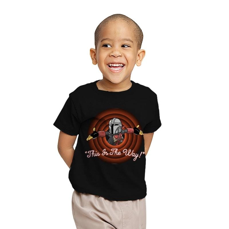 This Is The Way - Youth T-Shirts RIPT Apparel X-small / Black