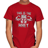 This Is The Whey - Mens T-Shirts RIPT Apparel Small / Red