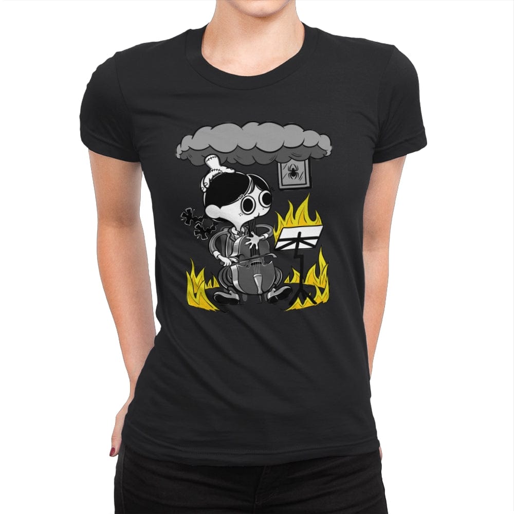 This is Wednesday - Womens Premium T-Shirts RIPT Apparel Small / Black