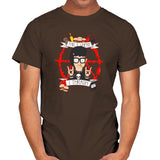 This Is Where I Thrash Exclusive - Mens T-Shirts RIPT Apparel Small / Dark Chocolate