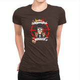 This Is Where I Thrash Exclusive - Womens Premium T-Shirts RIPT Apparel Small / Dark Chocolate